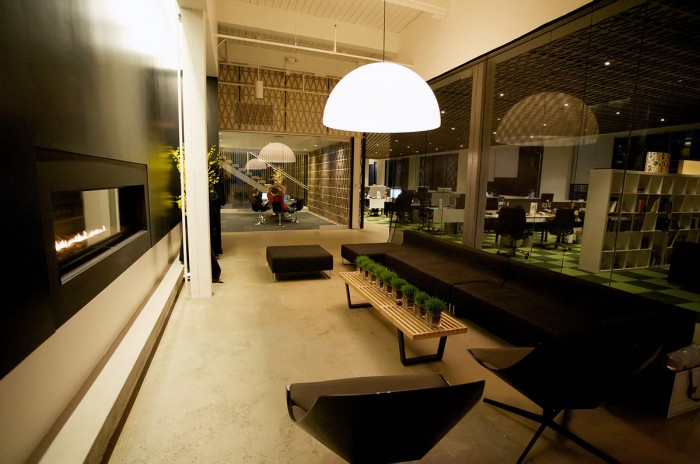 辦公空間設計理念設計的休閑區