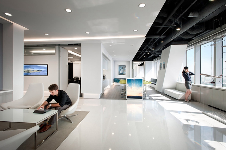 上海办公楼装修- 美國聯合技術公司（UTC）上海總部辦公室設計