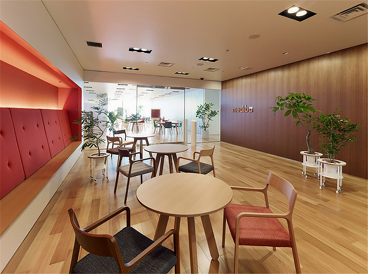 上海写字楼装潢- 日本涩谷MedibaCreativeFarm办公空间设计