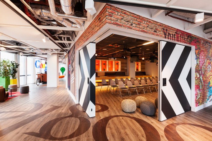 上海写字楼装修- 荷兰风格的Google阿姆斯特丹办公设计