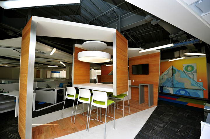 上海办公楼装修- 不拘一格的BASF公司办公空间设计
