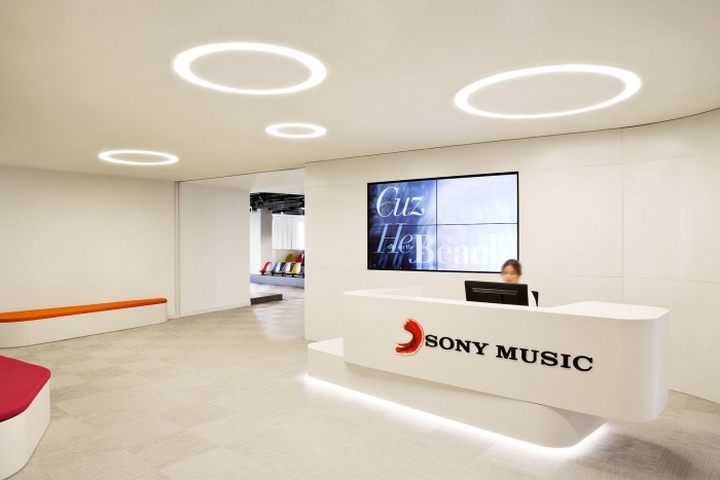 上海办公楼装修- 索尼音乐(SonyMusic)马德里办公室设计