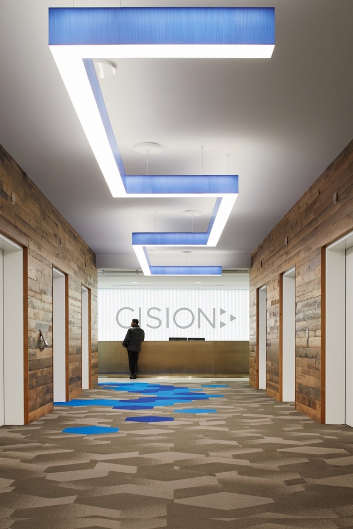 上海写字楼装潢- 软件开发商Cision办公空间设计