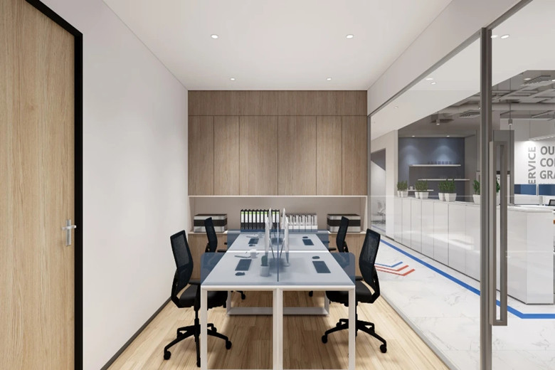 企业大小会议室设计效果对比